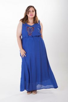 Vestido largo tallas grandes fiesta