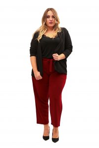 Pantalón Lazo Burdeos