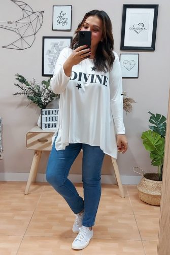 Camiseta Divine Blanca