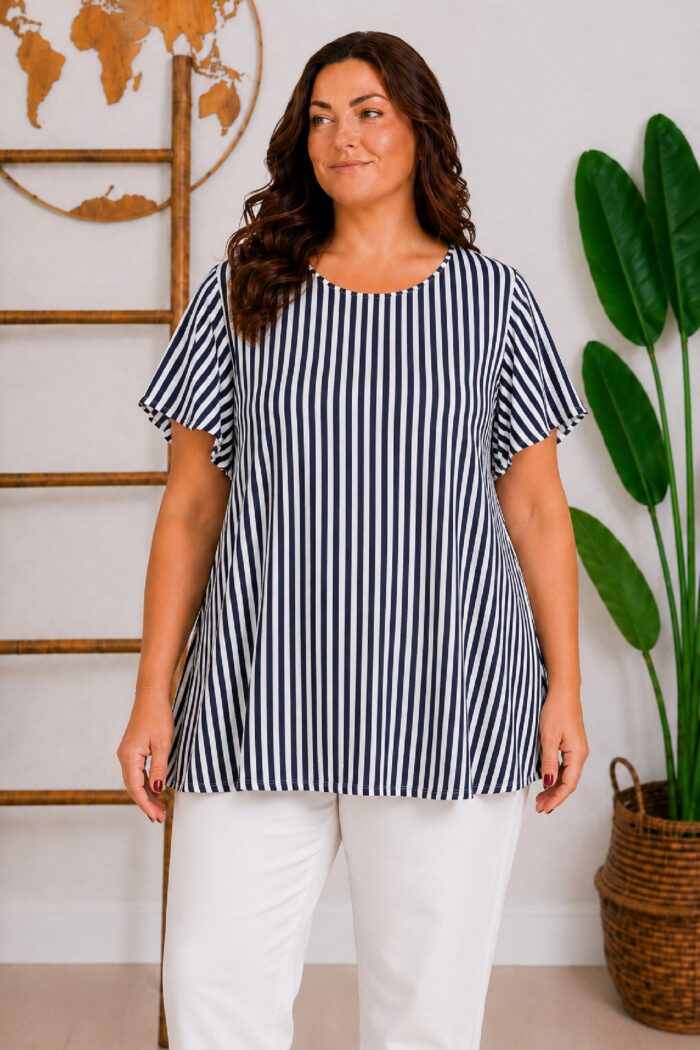 Top Armony Rayas Marino