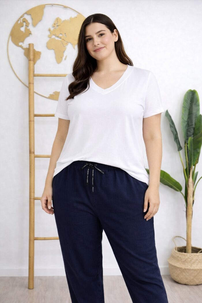 Camiseta Pico Blanca