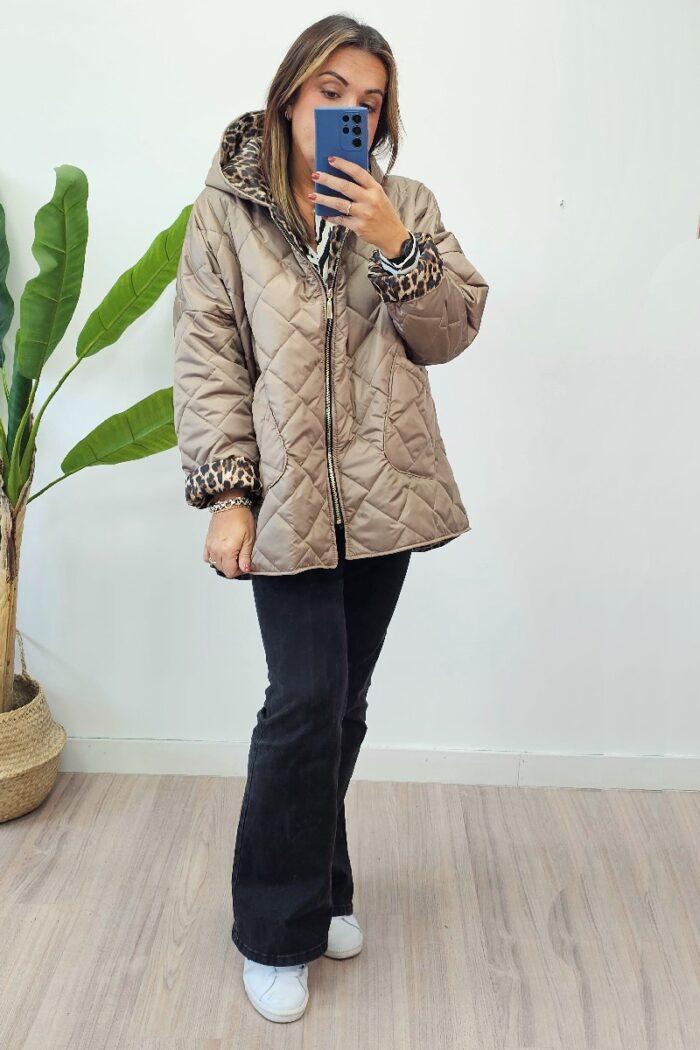 Chaqueta Acolchada Print Vison