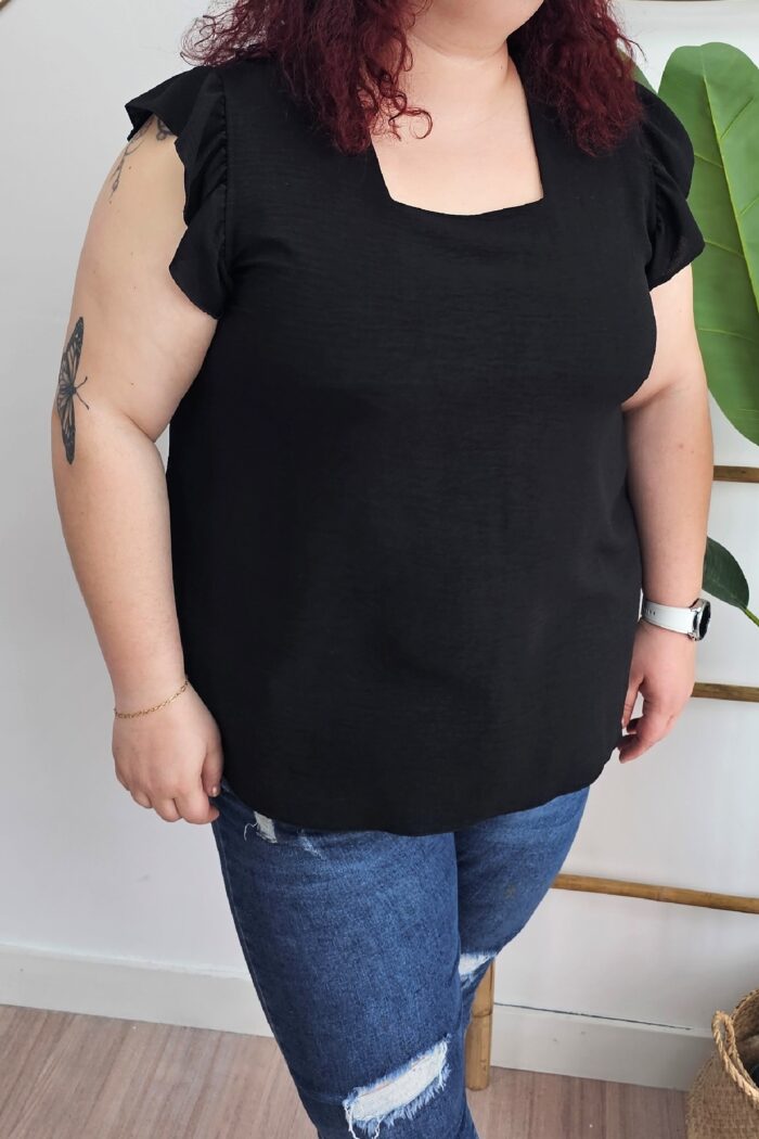 Blusa Alice Negra
