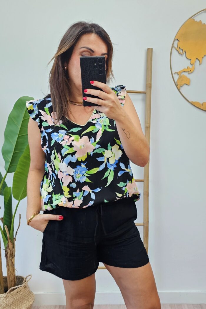 Pantalon Corto Negro