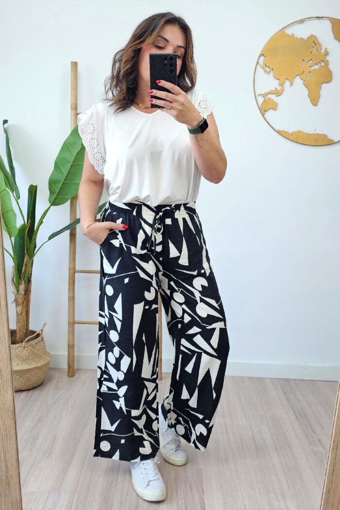 Pantalon Geometric