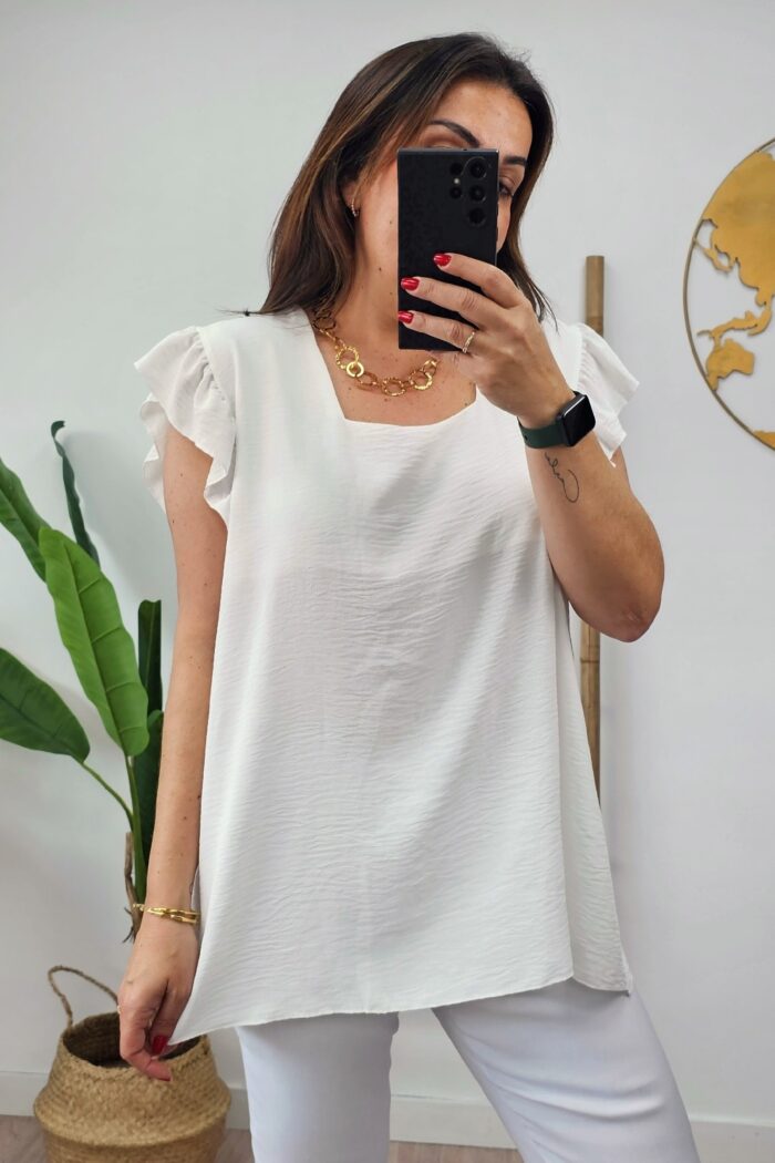 Blusa Alice Blanca