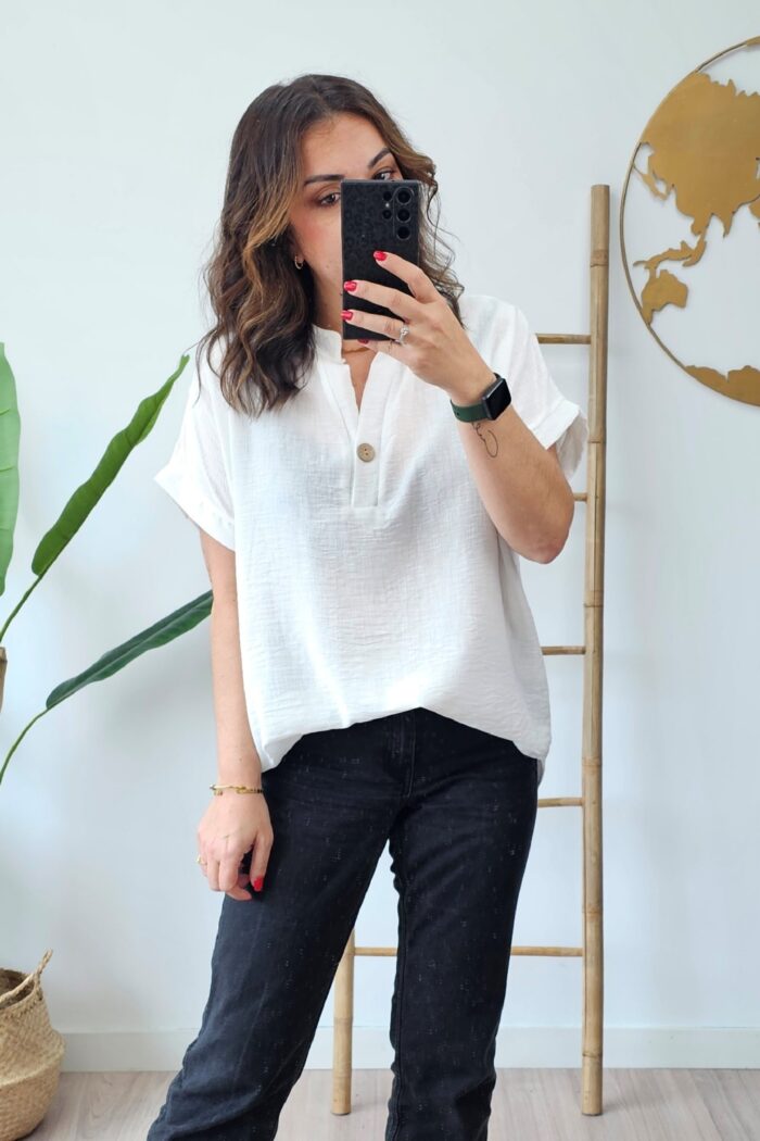 Blusa Elena Blanca