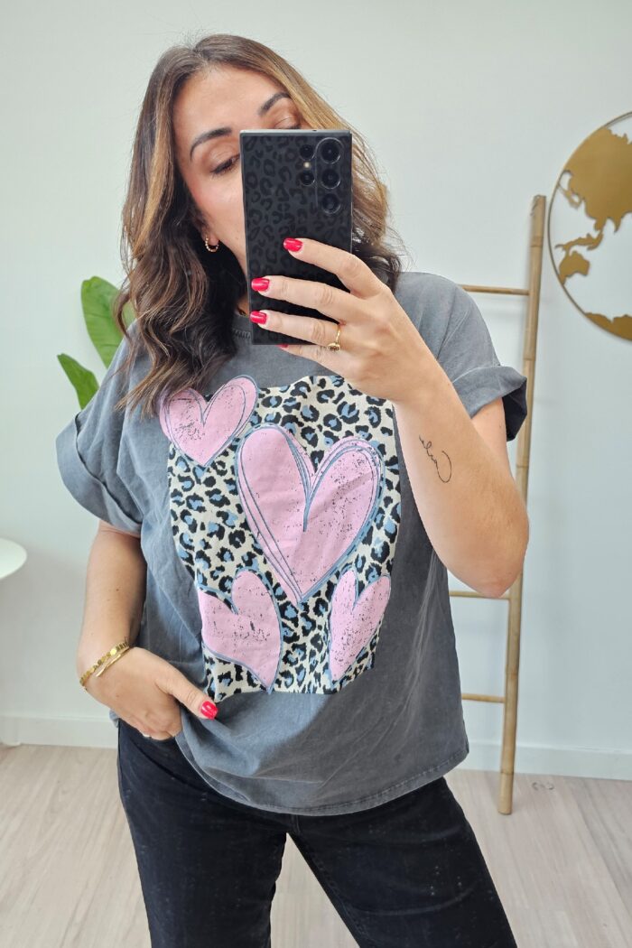Camiseta Lavada Valentin