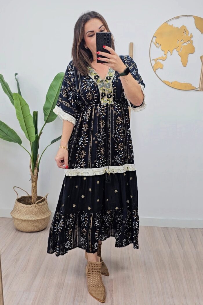 Vestido Tunez Negro
