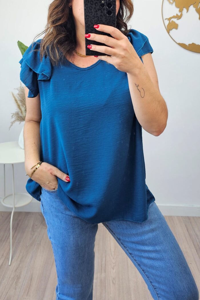 Blusa Amelie Petroleo
