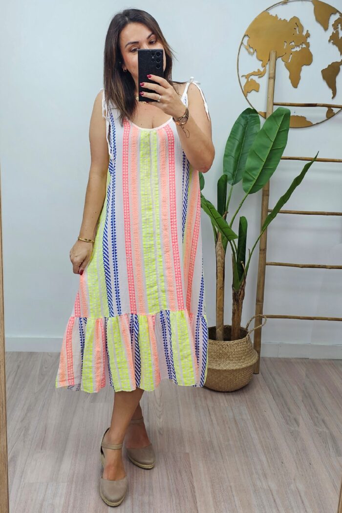 Vestido Tirante Colors