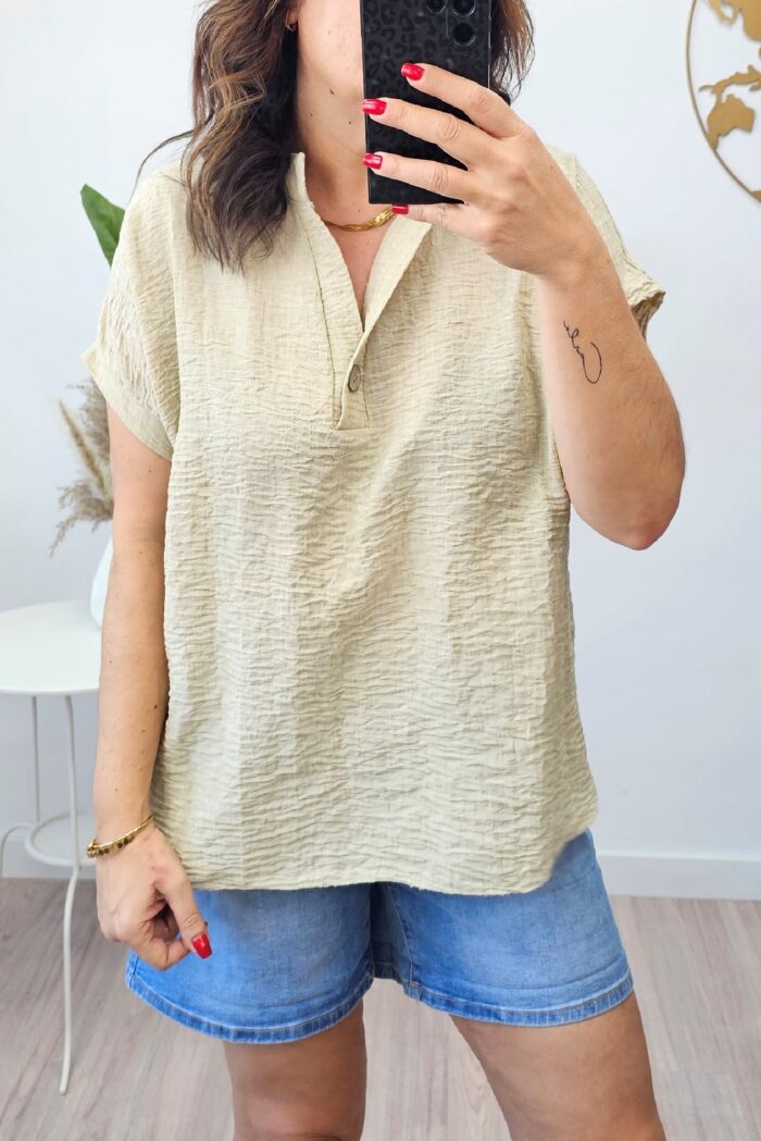Blusa Elena Beige