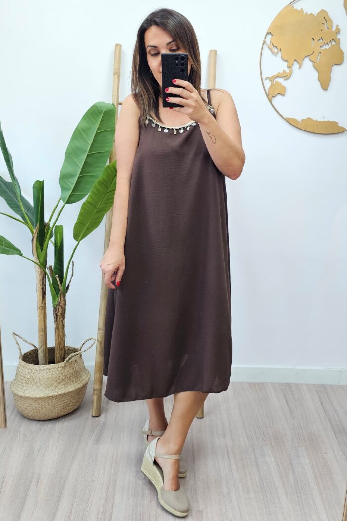 Vestido Ocean Marron