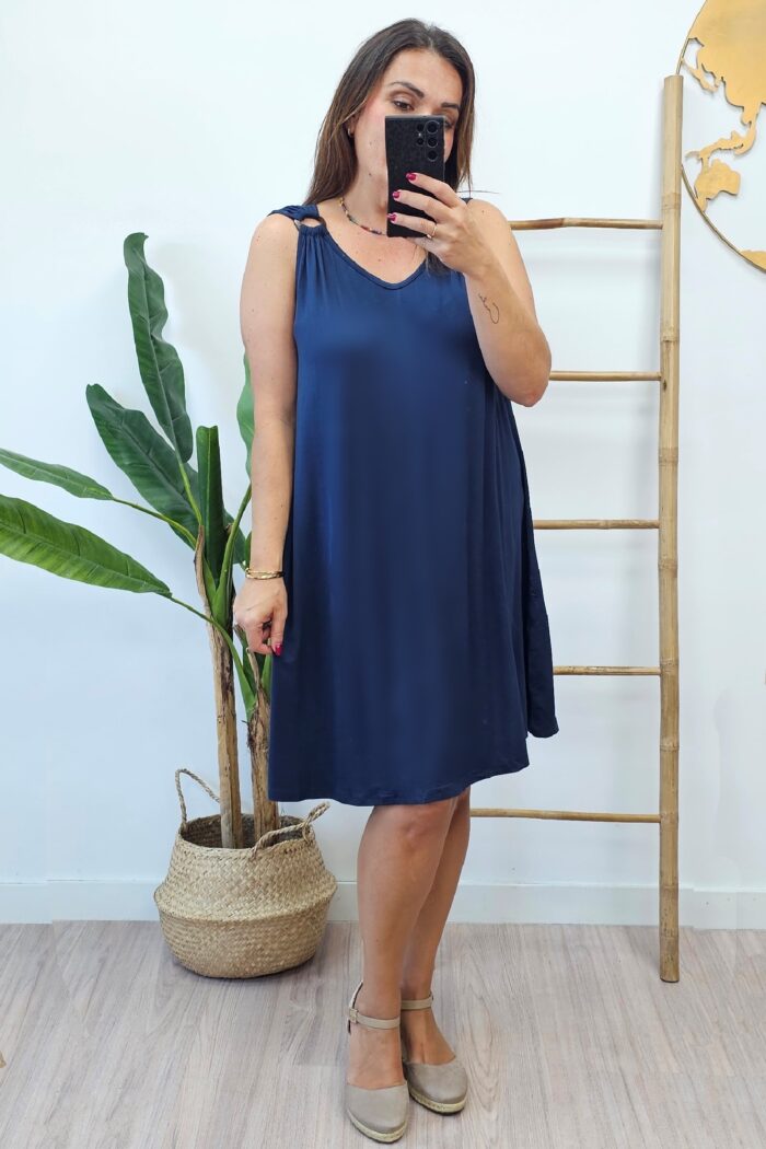 Vestido Coco Marino