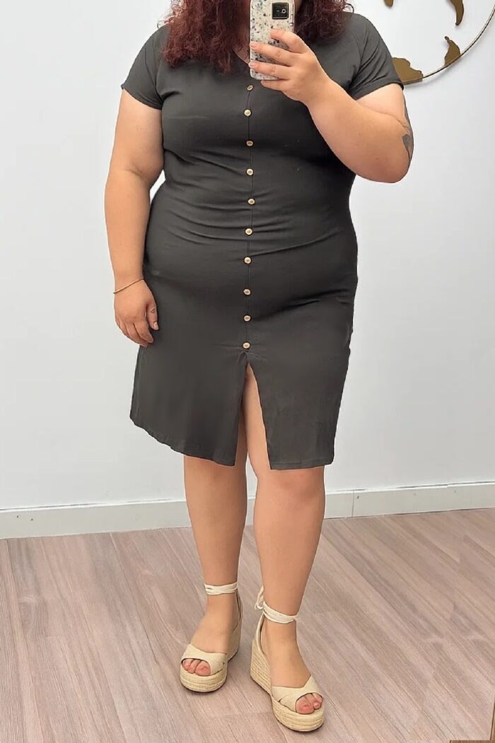 Vestido Habana Marron