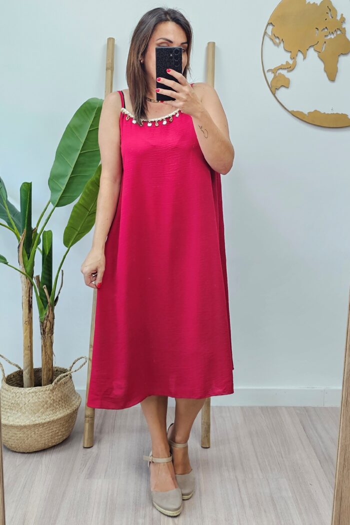 Vestido Ocean Burdeos
