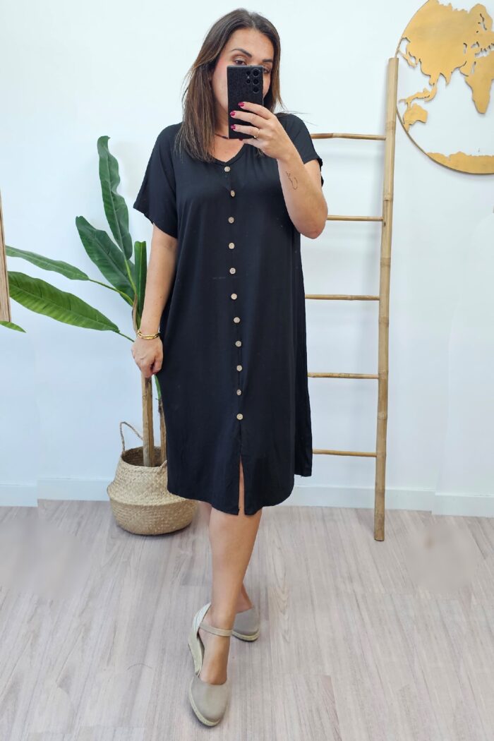 Vestido Habana Negro