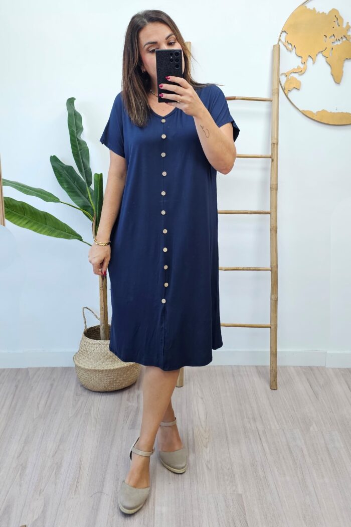 Vestido Habana Marino