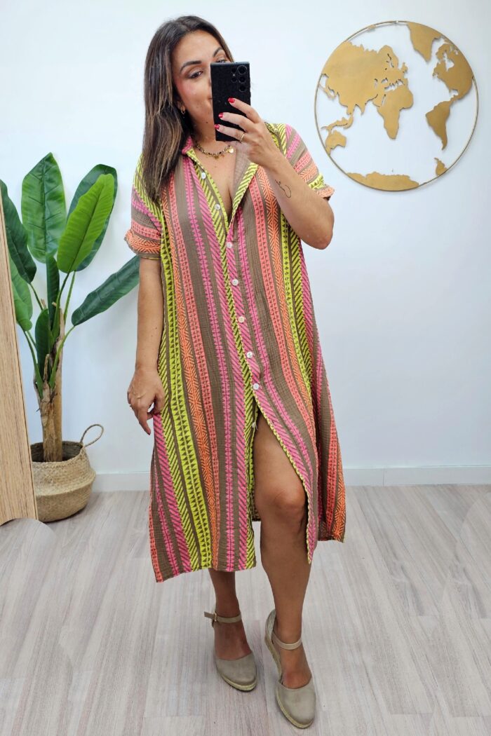 Vestido Ibiza Marrón