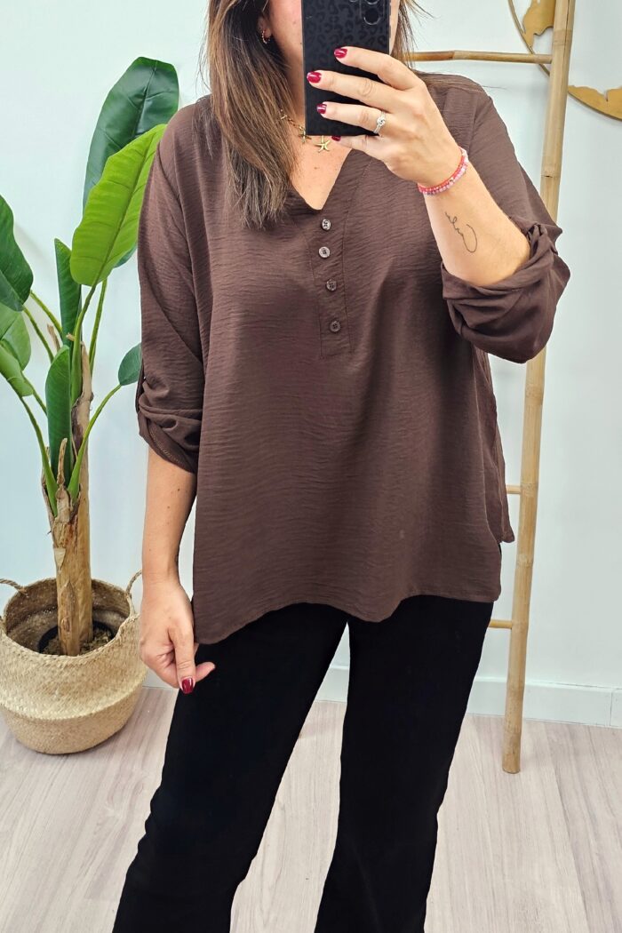 Blusa Lara Marron