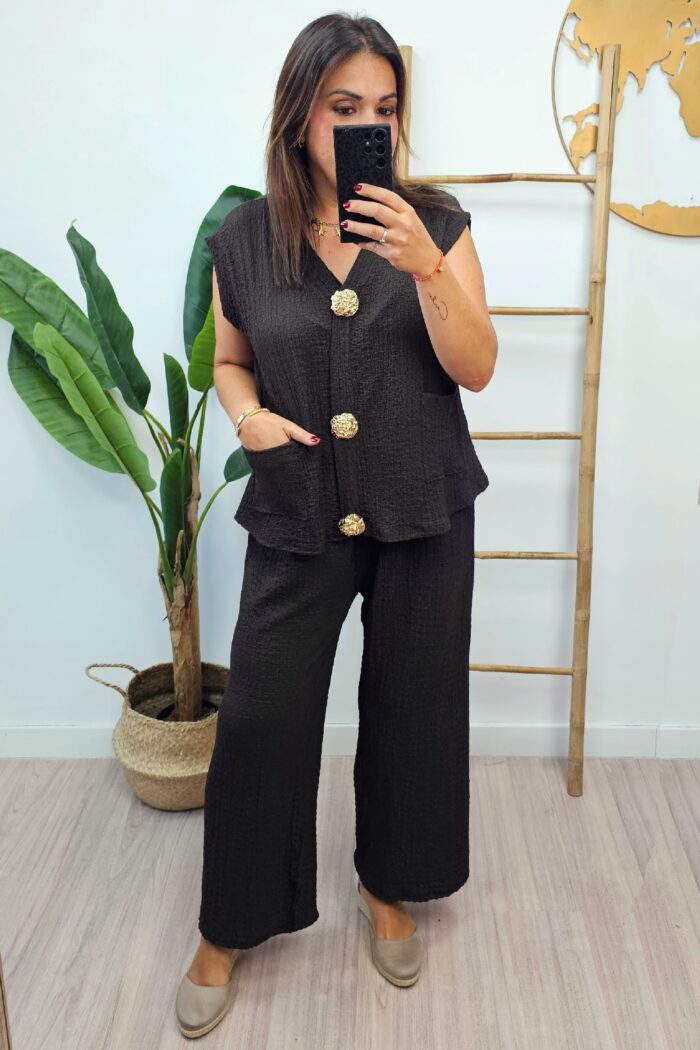 Conjunto Paris Marron