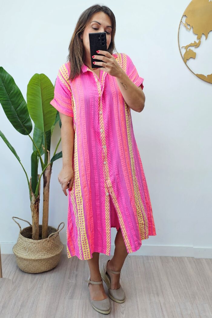 Vestido Ibiza Rosa
