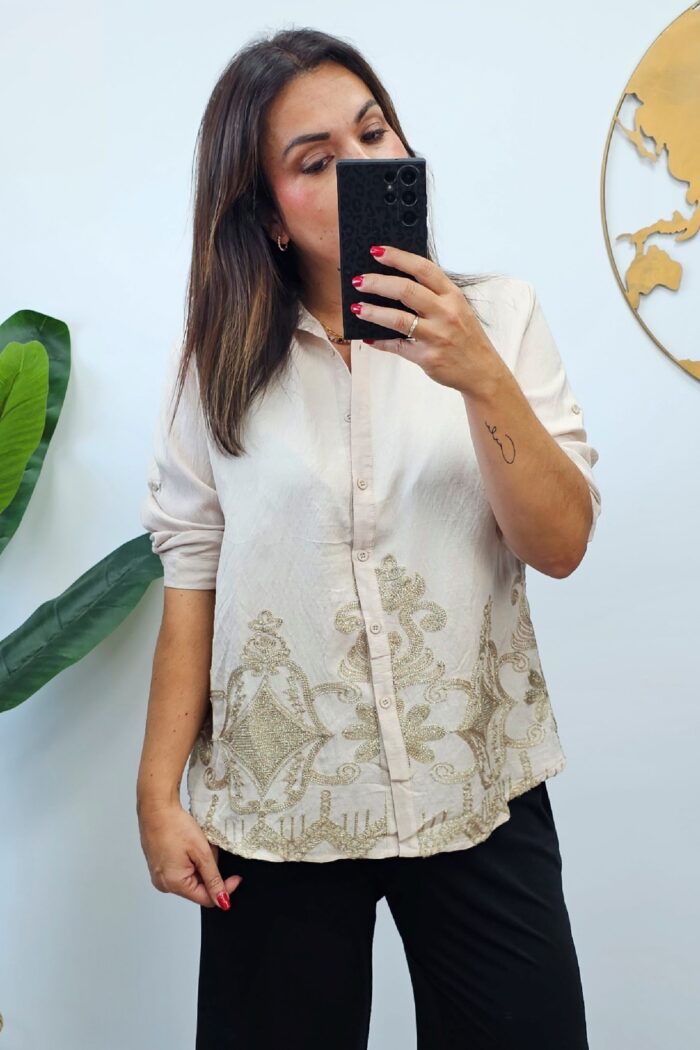 Camisa Arizona Beige