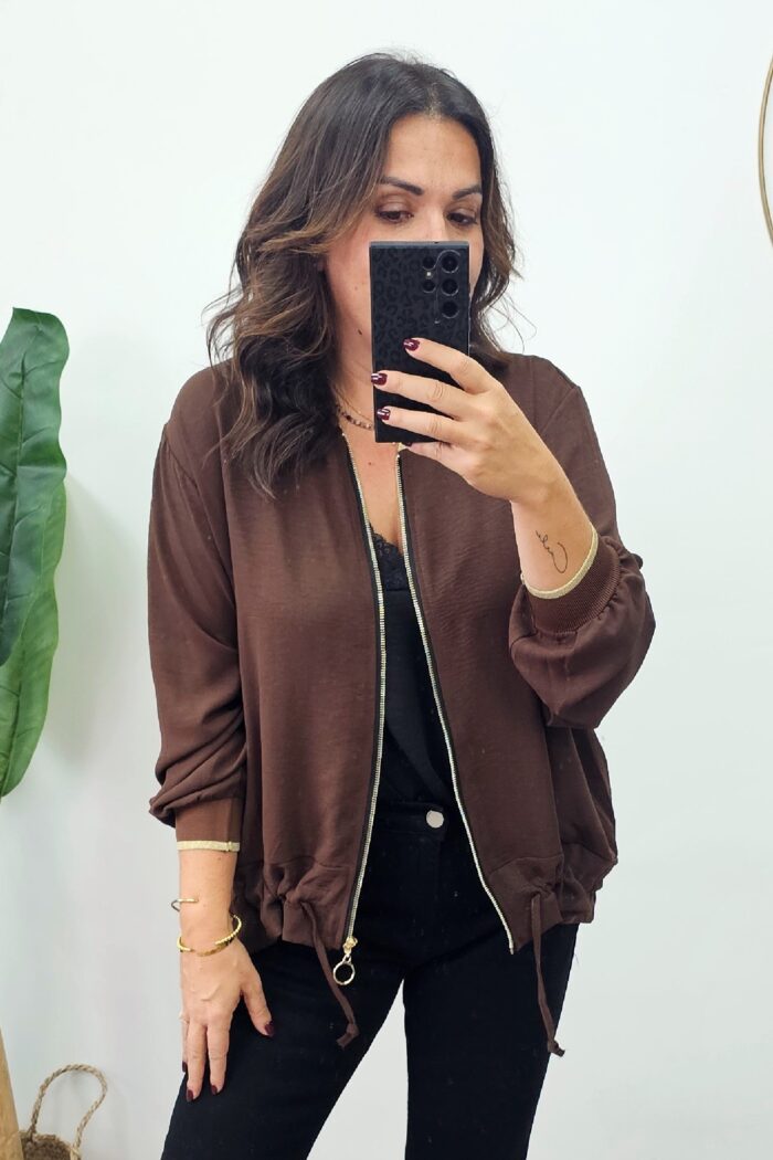Bomber Classic Marron