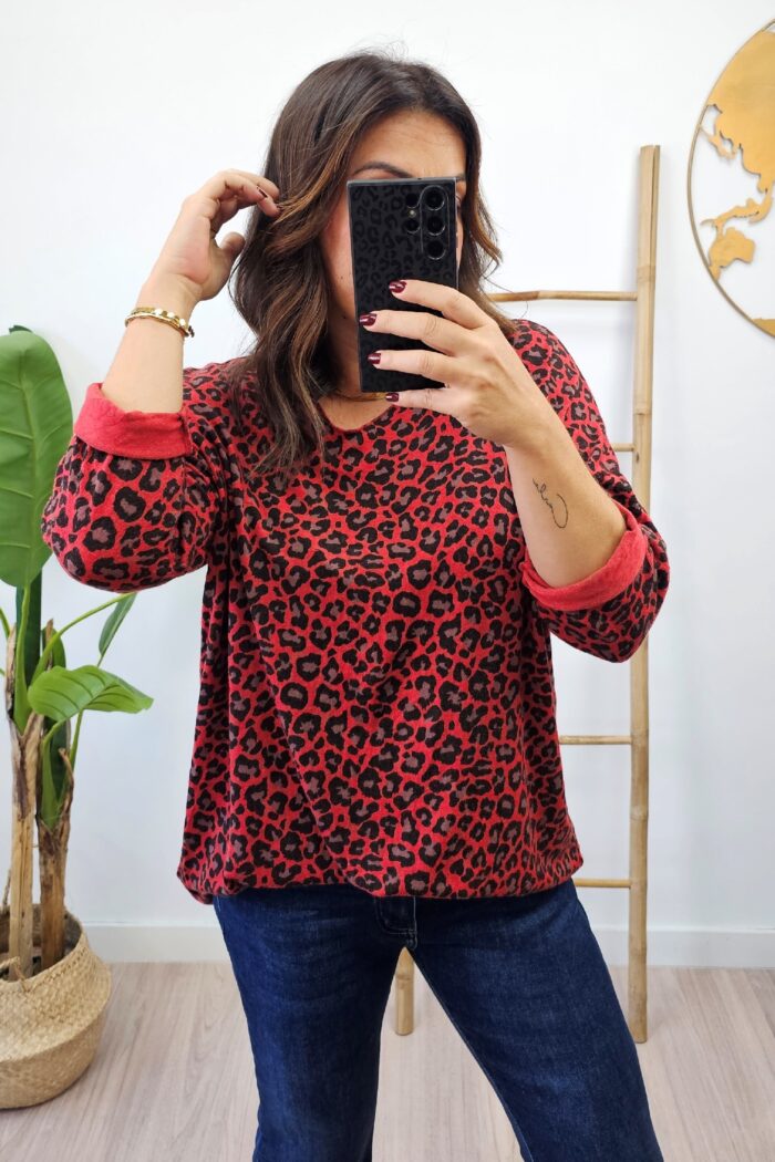 Jersey Leo Rojo