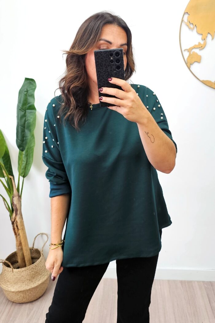 Sudadera Pearl Verde