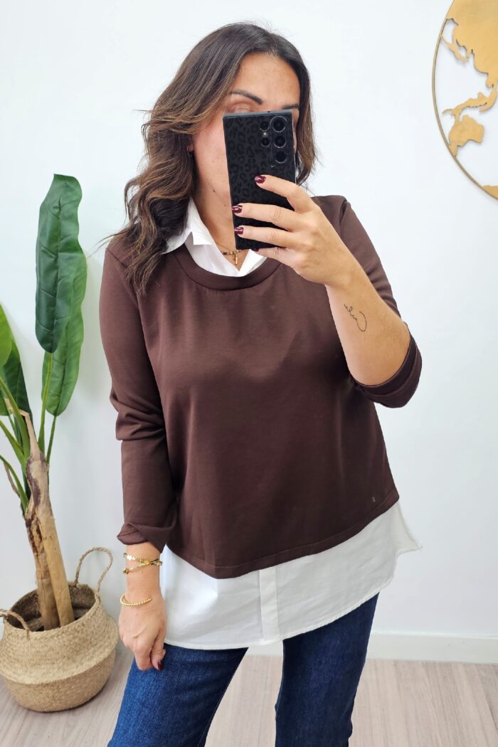 Top Oxford Marron