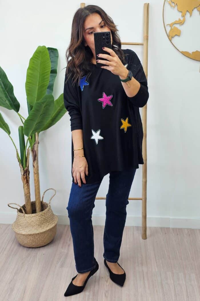 Jersey Star Negro