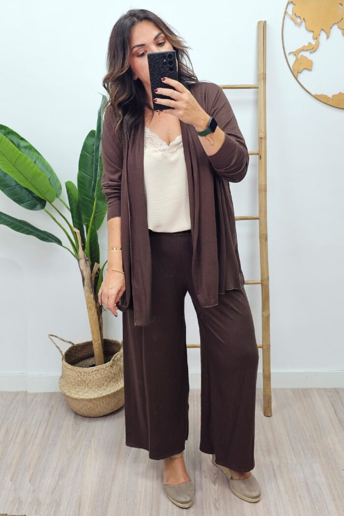 Conjunto Alba Marron