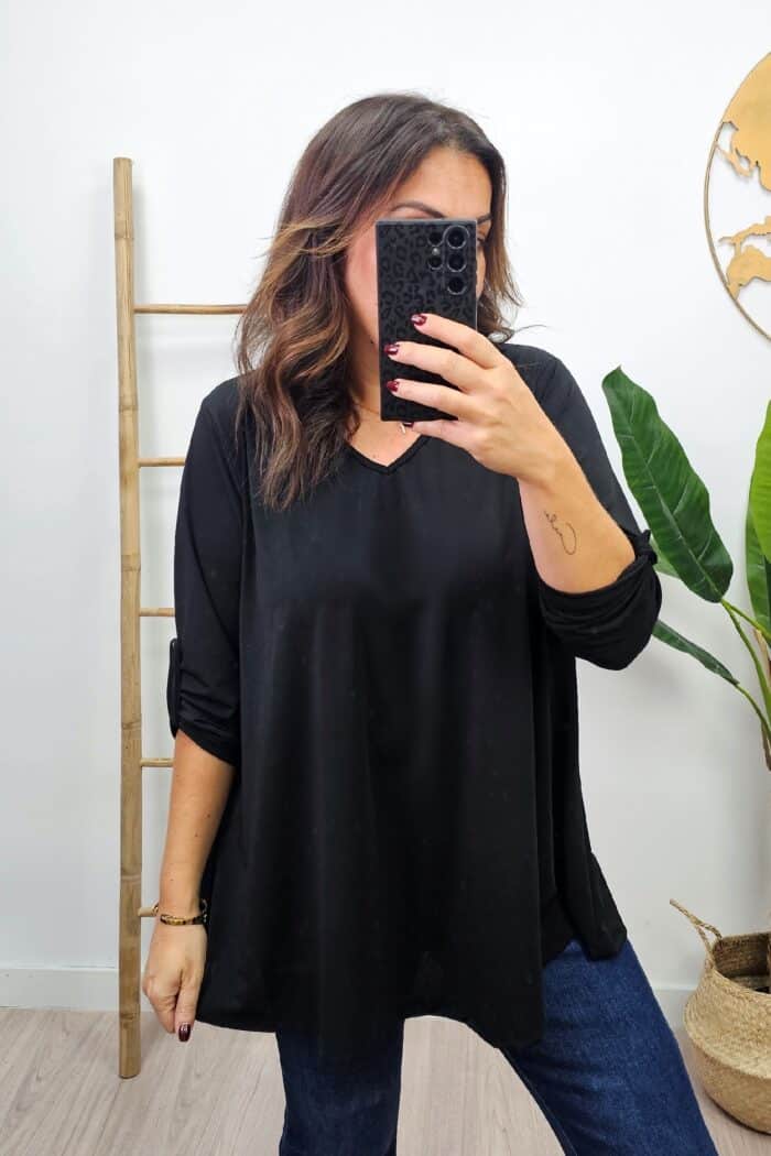 Top Evase Plus Negro