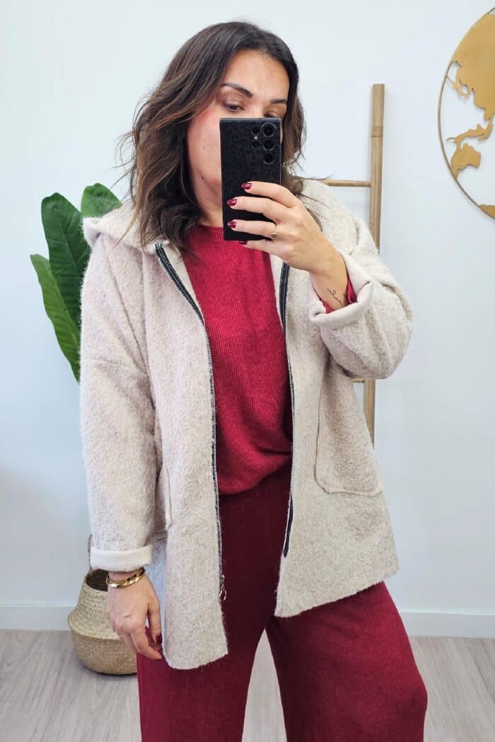Chaqueta Jade Beige
