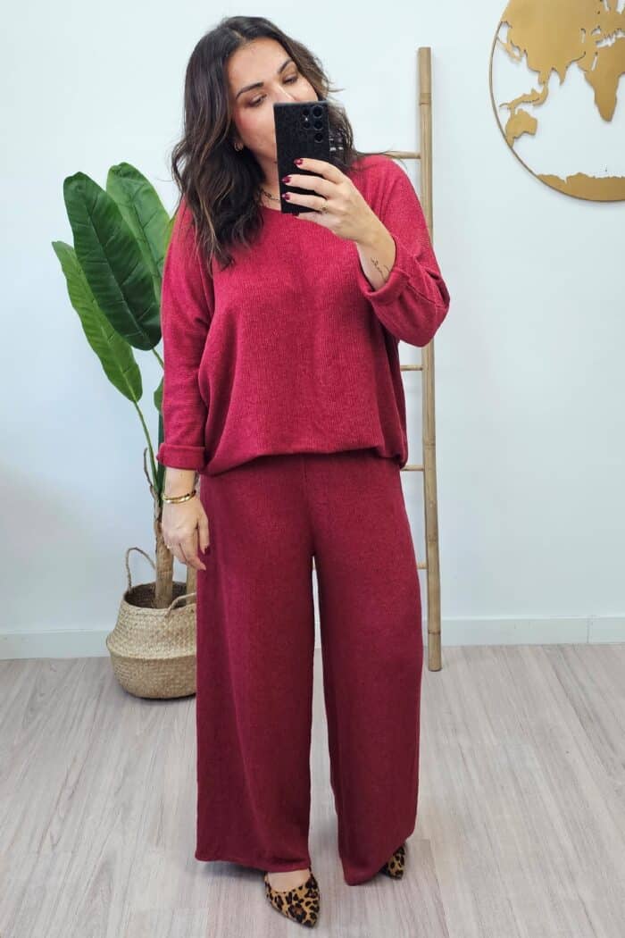 Conjunto Carla Burdeos