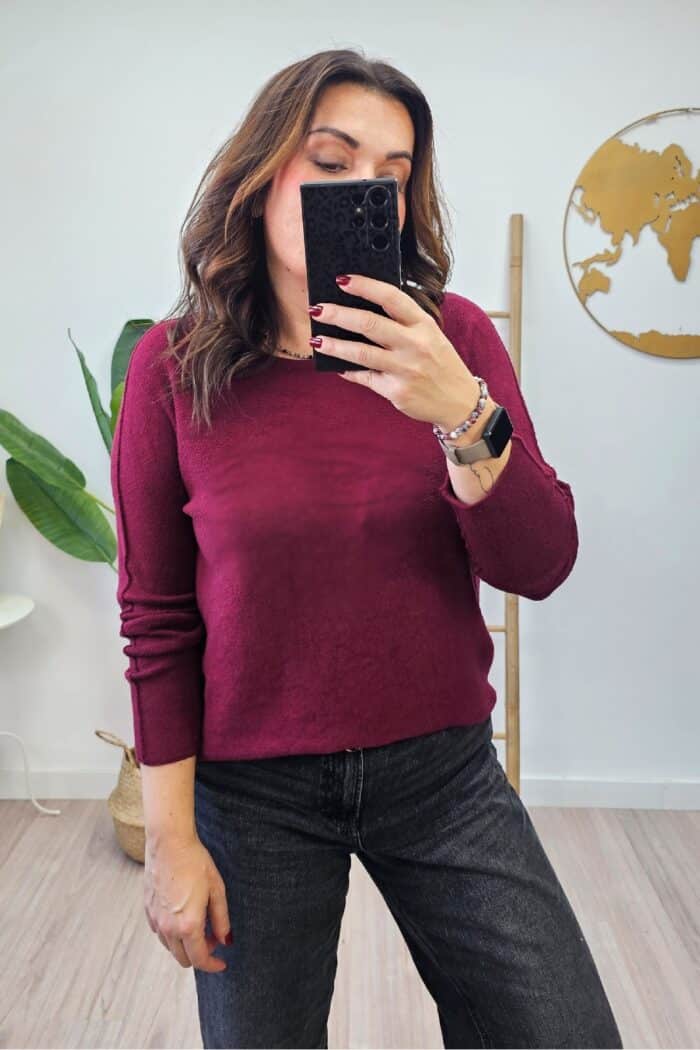 Jersey Casilda Burdeos