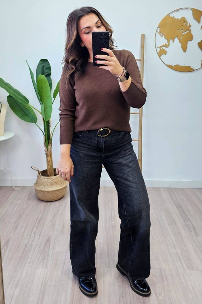 Jersey Casilda Marron