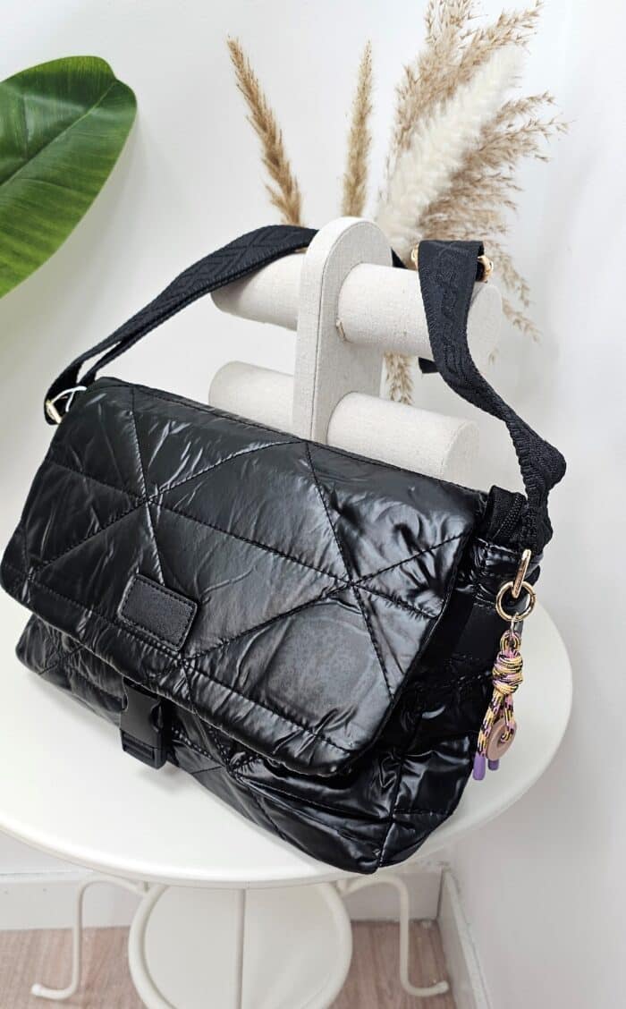 Bolso Acolchado negro