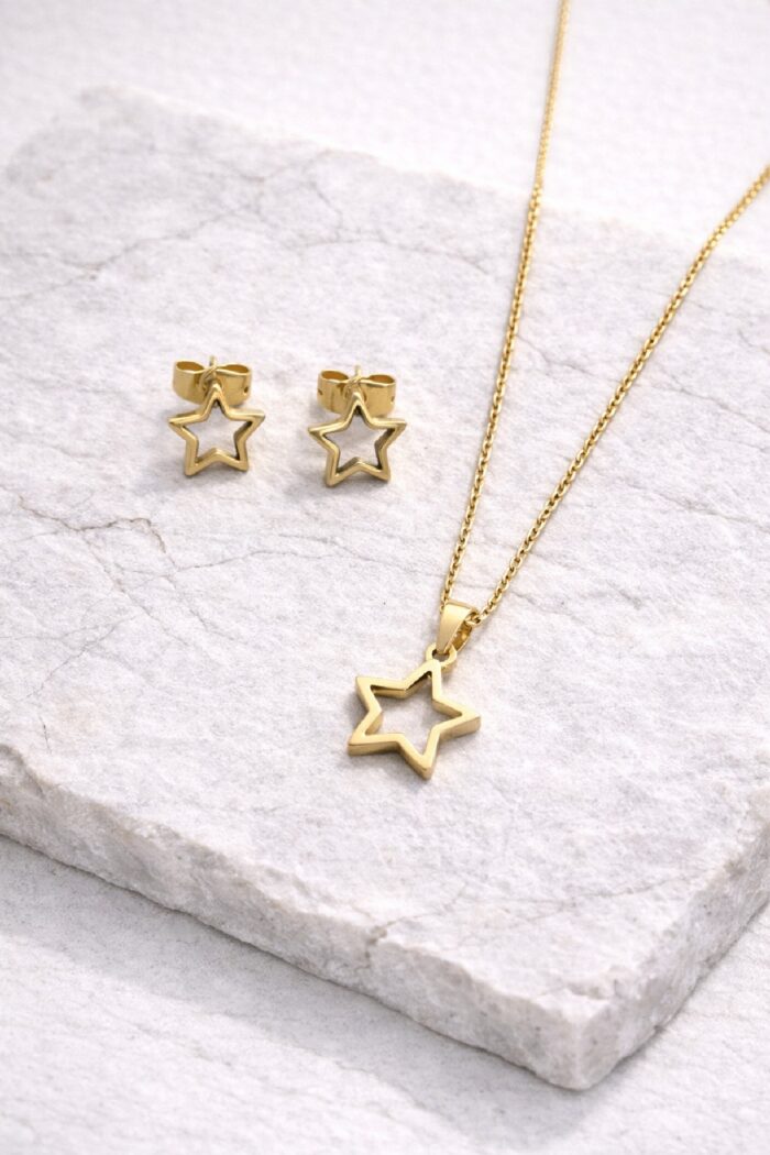 Conjunto Estrellas Doradas