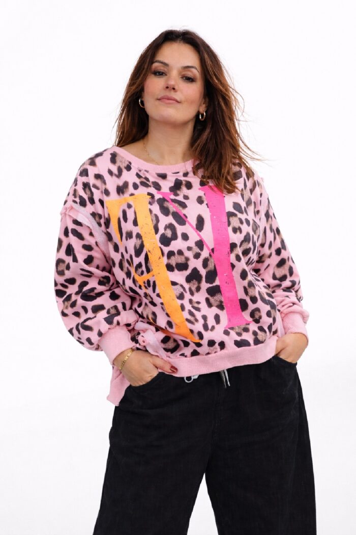 Sudadera Oversize Pink