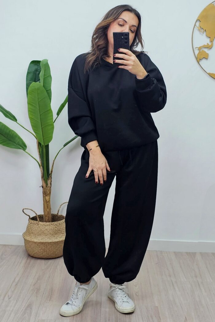 Conjunto Sport Negro