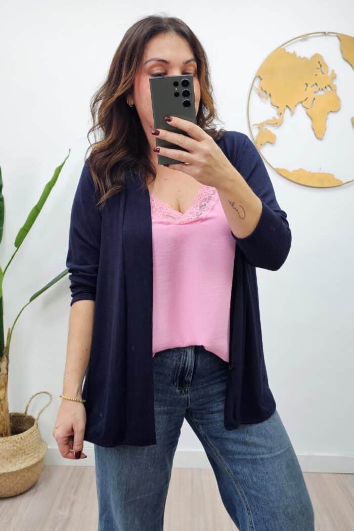 Chaqueta Fina Marino