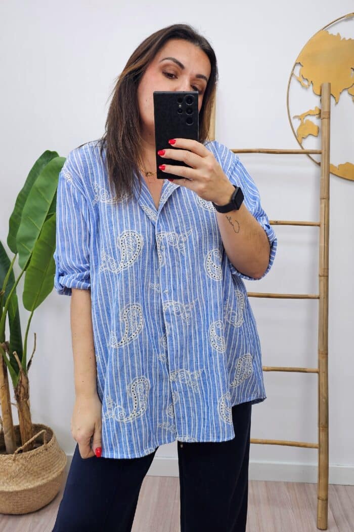 Camisa Rayas Cachemir