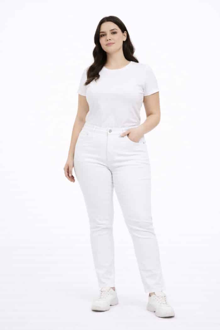 Vaquero Basic Pitillo Blanco