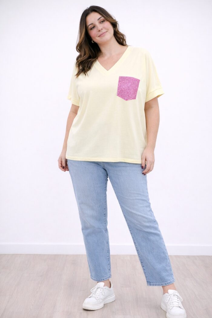 Camiseta Sky Amarilla