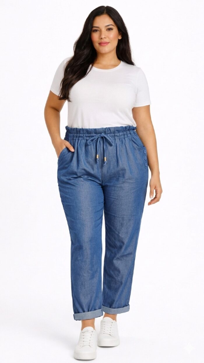 Pantalón Paula Color Denim