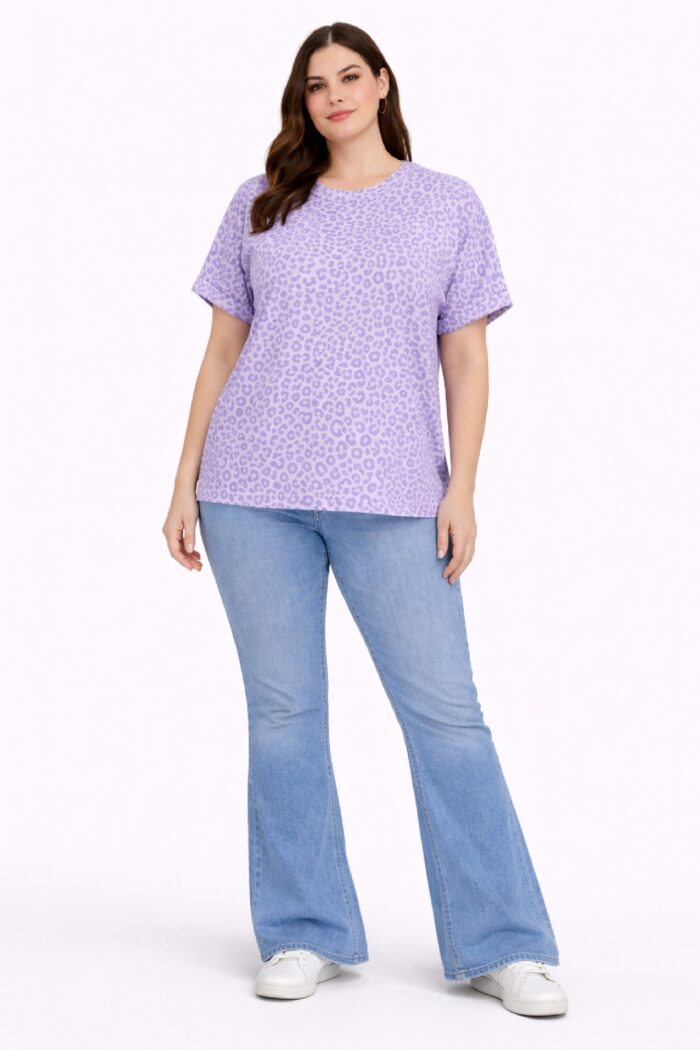 Camiseta Print Morada