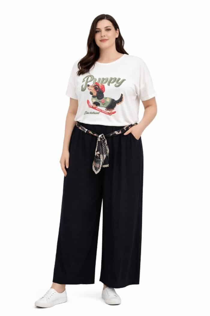 Pantalón Pañuelo Negro