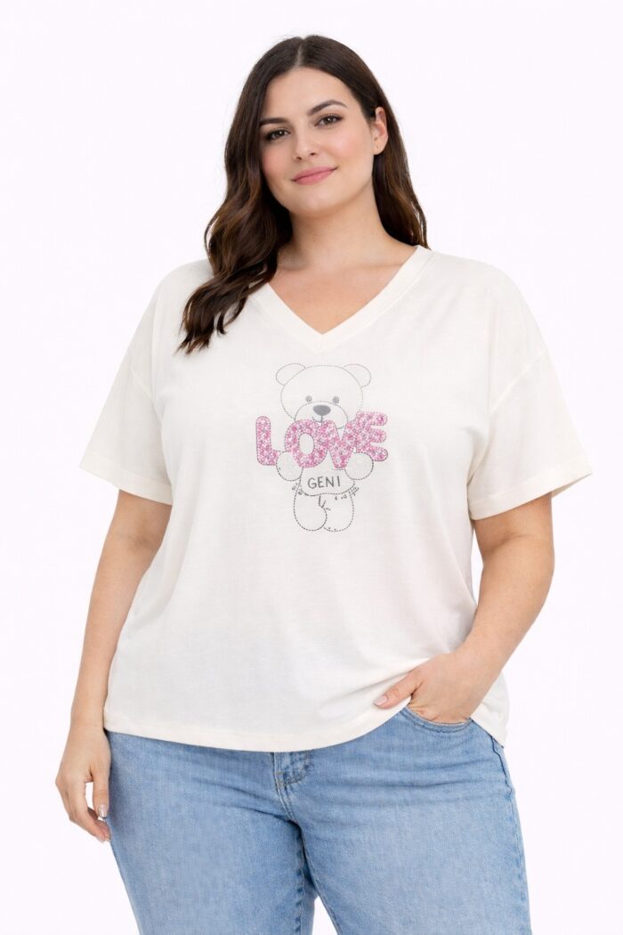 Camiseta Bear Blanco